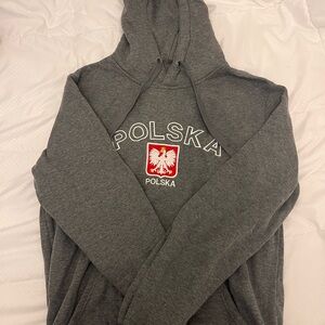 Polska (Poland) sweatshirt with Poland emblem